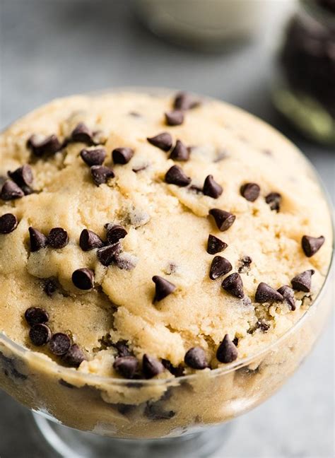 edible cookie dough without eggs.